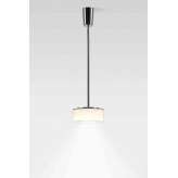 serien.lighting CURLING Suspension Tube | shade acrylic glass, reflector cylindrical opal