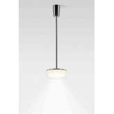 serien.lighting CURLING Suspension Tube | shade acrylic glass, reflector conical opal