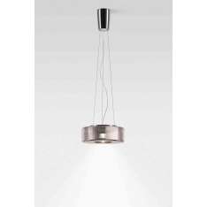 serien.lighting CURLING Suspension Rope | shade glass new silver