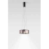 serien.lighting CURLING Suspension Rope | shade glass new silver