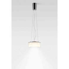 serien.lighting CURLING Suspension Rope | shade acrylic glass, reflector cylindrical opal