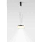 serien.lighting CURLING Suspension Rope | shade acrylic glass, reflector cylindrical opal