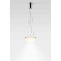 serien.lighting CURLING Suspension Rope | shade acrylic glass, reflector conical opal