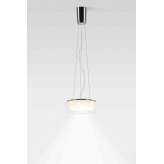 serien.lighting CURLING Suspension Rope | shade acrylic glass, reflector conical opal