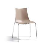 SCAB Design Zebra Tecnopolimero with 4-leg frame