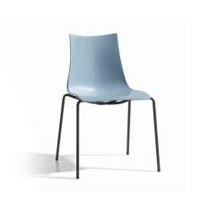 SCAB Design Zebra Tecnopolimero with 4-leg coated frame