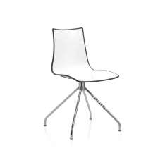 SCAB Design Zebra Bicolore trestle base
