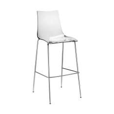 SCAB Design Zebra Antishock barstool 4-leg frame