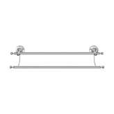SANCO elina | Double towel rail