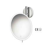 SANCO cosmetic mirrors | Wall mounted magnifying mirror x5 with LED