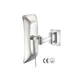SANCO cosmetic mirrors | Wall mounted magnifying mirror x4 with LED