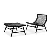 Saba Italia Sitar | Armchair & Pouf