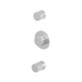 rvb Joe | Concealed shower thermostat with 2 wall-mounted valves