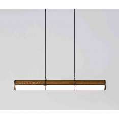Roll & Hill Woody Endless Straight - 3 Units (Black/Stained Oak)