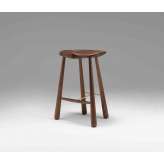 Roll & Hill Taper Counter Stool (Black Walnut)
