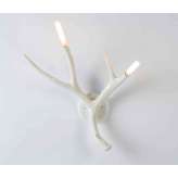 Roll & Hill Superordinate Antler Sconce (White)