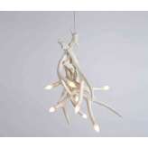 Roll & Hill Superordinate Antler Chandelier - 4 Antlers (White)
