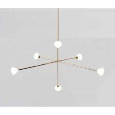 Roll & Hill Nova Chandelier 6 Lights (Custom finish)
