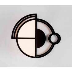 Roll & Hill Moonrise Sconce 01 (Matte Black)