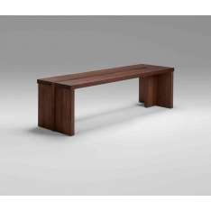 Roll & Hill Grange Bench - 60 inch (Black Walnut)