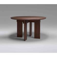 Roll & Hill Chapter Table - 50 inch (Black Walnut)