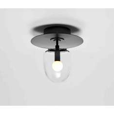 Roll & Hill Bell Flush Mount (Blackened Brass)