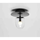 Roll & Hill Bell Flush Mount (Blackened Brass)