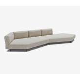 Roda MAMBA Pentagonal linear sofa composition