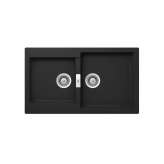 Roca Oslo | Kitchen sink | Black