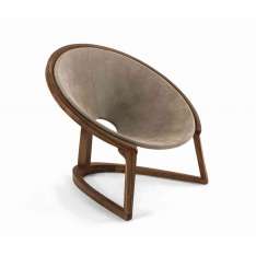 Riva 1920 Yin & Yang Collection Lounge Chair