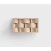 Ringvide Studio Weave bedside 45. Birch wood, natural oil