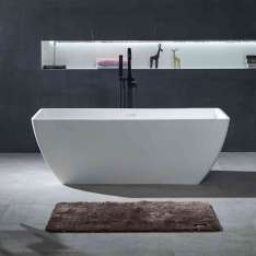Riluxa SOLID SURFACE | Palermo Freestanding Solid Surface Bathtub - 150cm