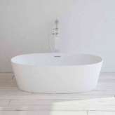 Riluxa SOLID SURFACE | Nevers Freestanding Solid Surface Bathtub