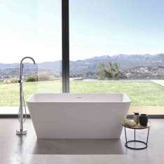 Riluxa SOLID SURFACE | Gliese Freestanding Solid Surface Bathtub