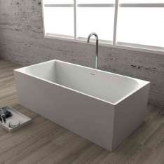 Riluxa SOLID SURFACE | Pegasus Freestanding Solid Surface Bathtub