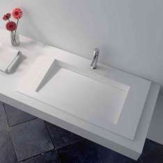 Riluxa SOLID SURFACE | Lily Solid Surface Vanity Top