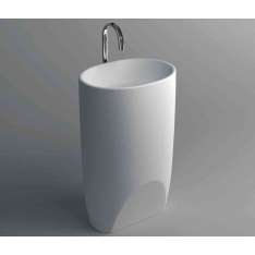 Riluxa SOLID SURFACE | Delta Solid Surface Freestanding Washbasin