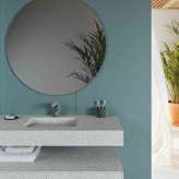 Riluxa CORIAN® COLOUR | Sagitta Corian® Colour Wall Mounted Washbasin