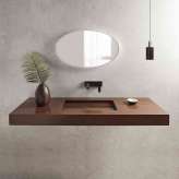 Riluxa CORIAN® COLOUR | Cassiopeia Wall Mounted Washbasin