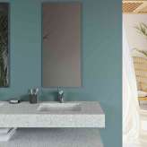 Riluxa CORIAN® COLOUR | Cassiopeia Wall Mounted Washbasin