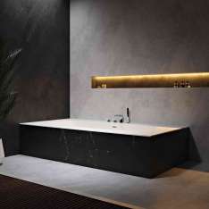 Riluxa CORIAN® | Delight 8420 Built-in DuPont™ Corian® Bathtub