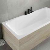 Riluxa CORIAN® | AQUILA Built-in DuPont™ Corian® Bathtub - 3 Panels