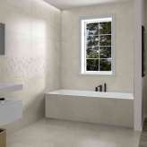 Riluxa CORIAN® | AQUILA Built-in DuPont™ Corian® Bathtub - 1 Panel