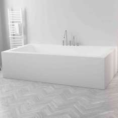 Riluxa CORIAN® | Cassiopeia Built-in DuPont™ Corian® Bathtub - 3 panels