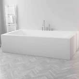 Riluxa CORIAN® | Cassiopeia Built-in DuPont™ Corian® Bathtub - 3 panels