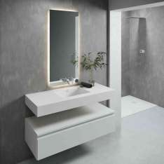 Riluxa CORIAN® | Energy DuPont™ Corian® Wall Mounted Washbasin