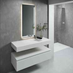 Riluxa CORIAN® | Perseus DuPont™ Corian® Wall Mounted Washbasin