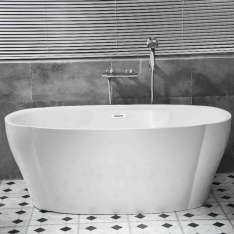Riluxa ACRYLIC | Coogee Freestanding Acrylic Bathtub - 150cm