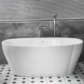 Riluxa ACRYLIC | Coogee Freestanding Acrylic Bathtub - 150cm