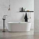 Riluxa ACRYLIC | Bruges Freestanding Acrylic Bathtub - 160cm